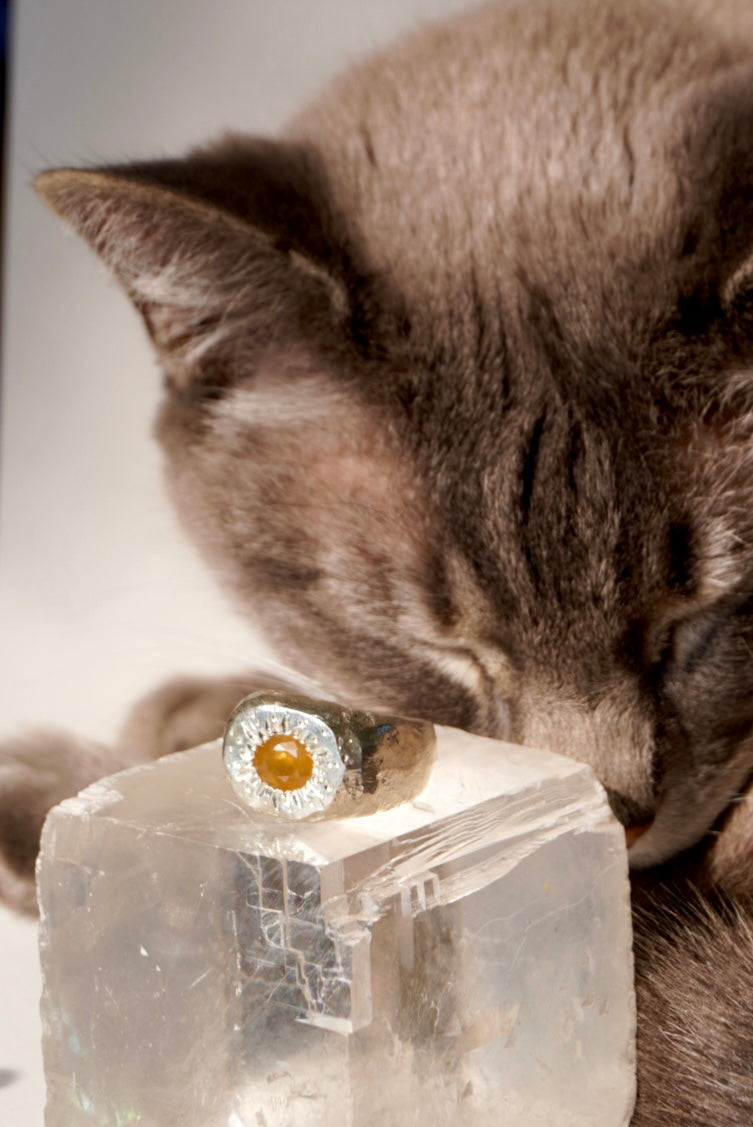 Yellow Sapphire Signet